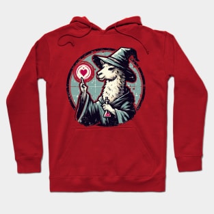 llama wizard of love Hoodie